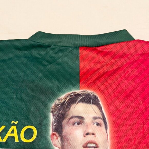 Kalciomania All Over Print Portuguese Portugal Cristiano Ronaldo Soccer Jersey - Picture 12 of 16